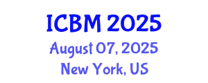 International Conference on Biomechanics (ICBM) August 07, 2025 - New York, United States
