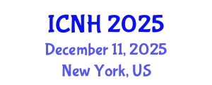 International Conference on Nursing and Healthcare (ICNH) December 11, 2025 - New York, United States