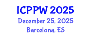 International Conference on Positive Psychology and Wellbeing (ICPPW) December 25, 2025 - Barcelona, Spain