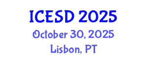 International Conference on Environmental Science and Development (ICESD) October 30, 2025 - Lisbon, Portugal