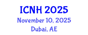 International Conference on Nursing and Healthcare (ICNH) November 10, 2025 - Dubai, United Arab Emirates