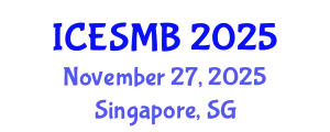 International Conference on Engineering Systems in Medicine and Biology (ICESMB) November 27, 2025 - Singapore, Singapore