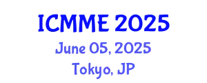 International Conference on Mechanical and Mechatronics Engineering (ICMME) June 05, 2025 - Tokyo, Japan