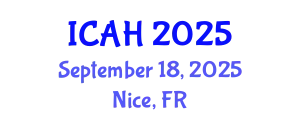 International Conference on Aerodynamics and Hydrodynamics (ICAH) September 18, 2025 - Nice, France