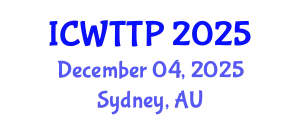 International Conference on Wastewater Treatment and Treatment Plants (ICWTTP) December 04, 2025 - Sydney, Australia