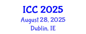 International Conference on Chemistry (ICC) August 28, 2025 - Dublin, Ireland