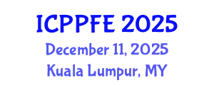 International Conference on Plasma Physics and Fusion Energy (ICPPFE) December 11, 2025 - Kuala Lumpur, Malaysia