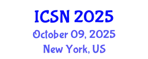 International Conference on Sensor Networks (ICSN) October 09, 2025 - New York, United States