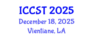 International Conference on Cancer Science and Therapy (ICCST) December 18, 2025 - Vientiane, Laos