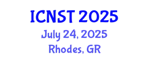 International Conference on Nuclear Science and Technology (ICNST) July 24, 2025 - Rhodes, Greece