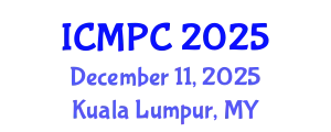 International Conference on Music Perception and Cognition (ICMPC) December 11, 2025 - Kuala Lumpur, Malaysia