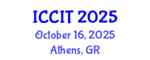 International Conference on Computing and Information Technology (ICCIT) October 16, 2025 - Athens, Greece