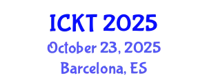 International Conference on Kidney Transplantation (ICKT) October 23, 2025 - Barcelona, Spain