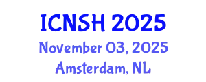 International Conference on Nursing Science and Healthcare (ICNSH) November 03, 2025 - Amsterdam, Netherlands