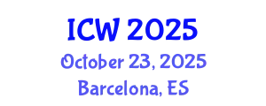 International Conference on Wastewater (ICW) October 23, 2025 - Barcelona, Spain