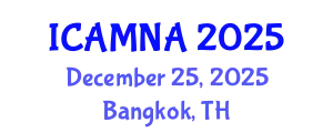 International Conference on Applied Mathematics and Numerical Analysis (ICAMNA) December 25, 2025 - Bangkok, Thailand