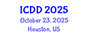 International Conference on Disability and Diversity (ICDD) October 23, 2025 - Houston, United States