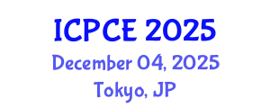 International Conference on Power and Control Engineering (ICPCE) December 04, 2025 - Tokyo, Japan