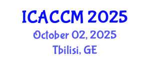 International Conference on Anesthesiology and Critical Care Medicine (ICACCM) October 02, 2025 - Tbilisi, Georgia