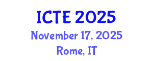 International Conference on Textile Engineering (ICTE) November 17, 2025 - Rome, Italy