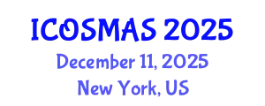 International Conference on Orthopedics, Sports Medicine and Arthroscopic Surgery (ICOSMAS) December 11, 2025 - New York, United States