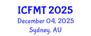 International Conference on Fluid Mechanics and Thermodynamics (ICFMT) December 04, 2025 - Sydney, Australia