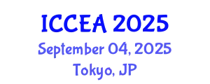 International Conference on Chemical Engineering and Applications (ICCEA) September 04, 2025 - Tokyo, Japan