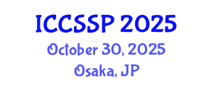 International Conference on Circuits, Systems, and Signal Processing (ICCSSP) October 30, 2025 - Osaka, Japan