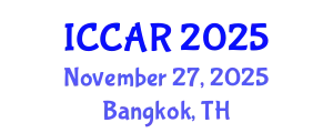 International Conference on Control, Automation and Robotics (ICCAR) November 27, 2025 - Bangkok, Thailand