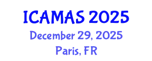 International Conference on Applied Mathematics and Algebraic Structures (ICAMAS) December 29, 2025 - Paris, France