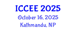 International Conference on Computer and Electrical Engineering (ICCEE) October 16, 2025 - Kathmandu, Nepal