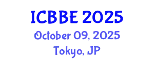 International Conference on Biophysical and Biomedical Engineering (ICBBE) October 09, 2025 - Tokyo, Japan