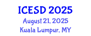 International Conference on Environmental Science and Development (ICESD) August 21, 2025 - Kuala Lumpur, Malaysia