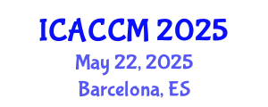 International Conference on Anesthesiology and Critical Care Medicine (ICACCM) May 22, 2025 - Barcelona, Spain