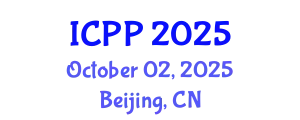 International Conference on Psychiatry and Psychology (ICPP) October 02, 2025 - Beijing, China