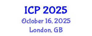 International Conference on Physics (ICP) October 16, 2025 - London, United Kingdom