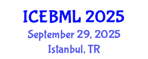 International Conference on e-Education, e-Business, e-Management and e-Learning (ICEBML) September 29, 2025 - Istanbul, Turkey