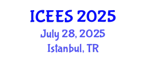 International Conference on Earthquake Engineering and Seismology (ICEES) July 28, 2025 - Istanbul, Turkey
