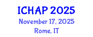 International Conference on Human Anatomy and Physicology (ICHAP) November 17, 2025 - Rome, Italy