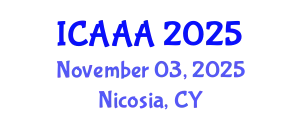 International Conference on Applied Aerodynamics and Aeromechanics (ICAAA) November 03, 2025 - Nicosia, Cyprus