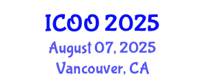 International Conference on Ophthalmology and Optometry (ICOO) August 07, 2025 - Vancouver, Canada