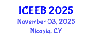 International Conference on Ecology and Environmental Biology (ICEEB) November 03, 2025 - Nicosia, Cyprus