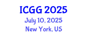 International Conference on Geology and Geophysics (ICGG) July 10, 2025 - New York, United States