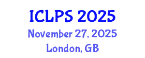 International Conference on Law and Political Science (ICLPS) November 27, 2025 - London, United Kingdom