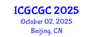 International Conference on Geopolymer Cement and Geopolymer Concrete (ICGCGC) October 02, 2025 - Beijing, China