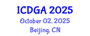 International Conference on Differential Geometry and Applications (ICDGA) October 02, 2025 - Beijing, China