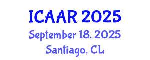 International Conference on Antibiotics and Antibiotic Resistance (ICAAR) September 18, 2025 - Santiago, Chile
