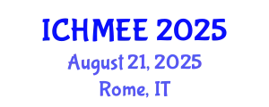 International Conference on Heavy Metals in the Environment and Ecosystems (ICHMEE) August 21, 2025 - Rome, Italy