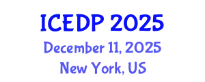 International Conference on Educational and Developmental Psychology (ICEDP) December 11, 2025 - New York, United States