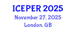 International Conference on Emotions, Psychotherapy and Emotion Regulation (ICEPER) November 27, 2025 - London, United Kingdom